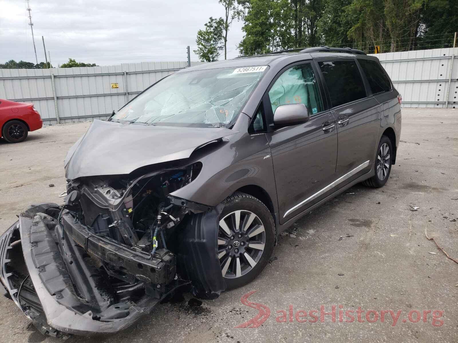 5TDDZ3DC2JS196583 2018 TOYOTA SIENNA