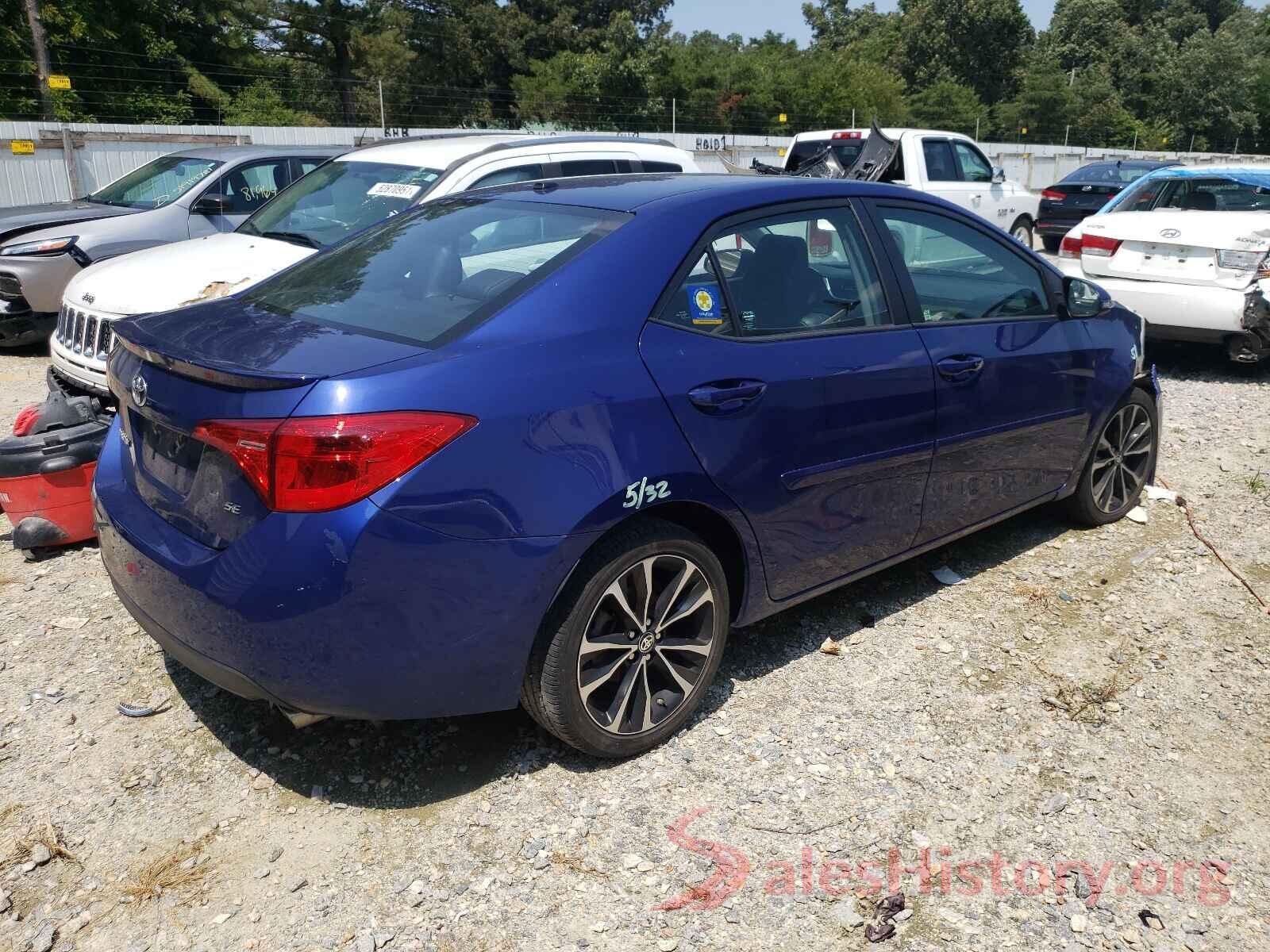 2T1BURHE8KC146916 2019 TOYOTA COROLLA