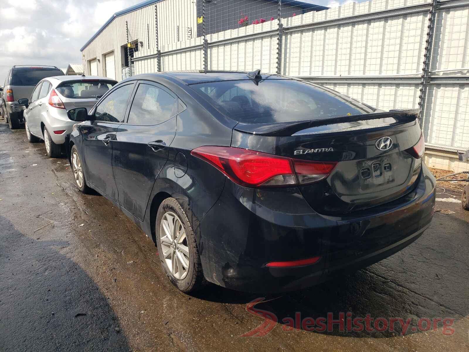 5NPDH4AE0EH533052 2014 HYUNDAI ELANTRA