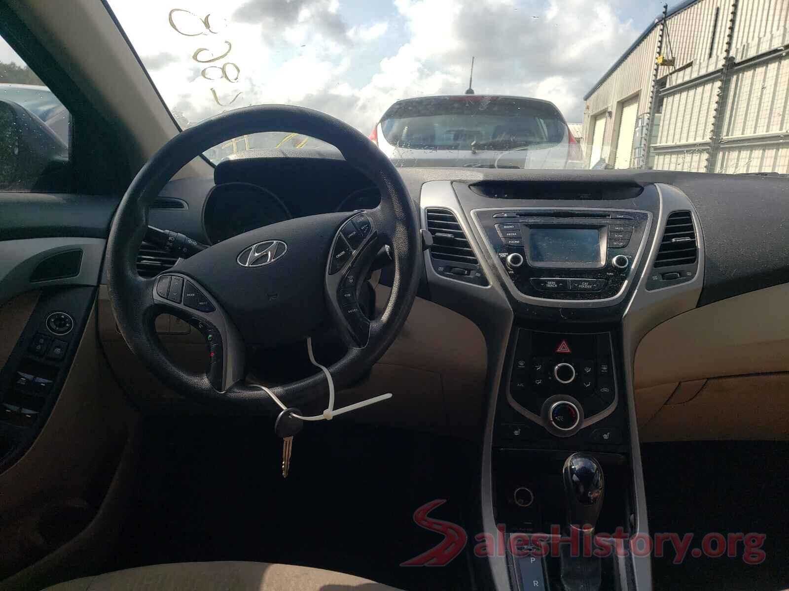 5NPDH4AE0EH533052 2014 HYUNDAI ELANTRA