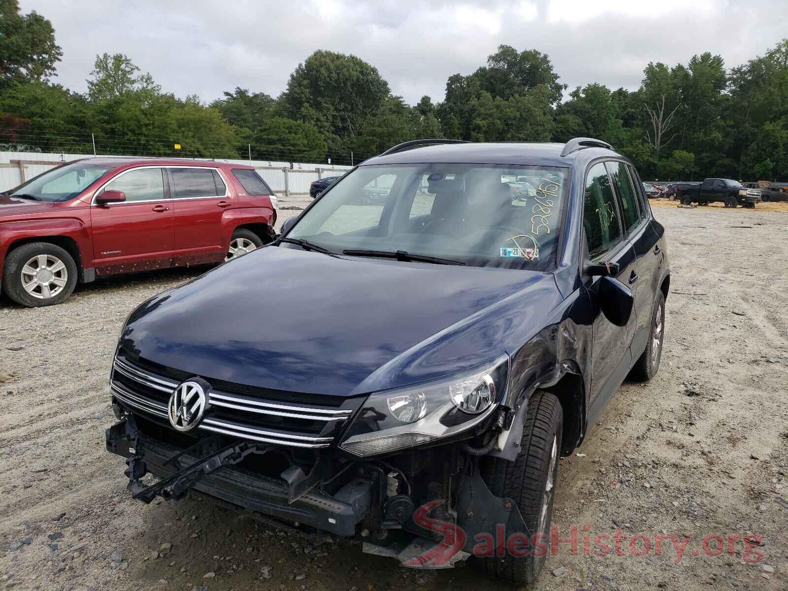 WVGBV7AX8GW597559 2016 VOLKSWAGEN TIGUAN