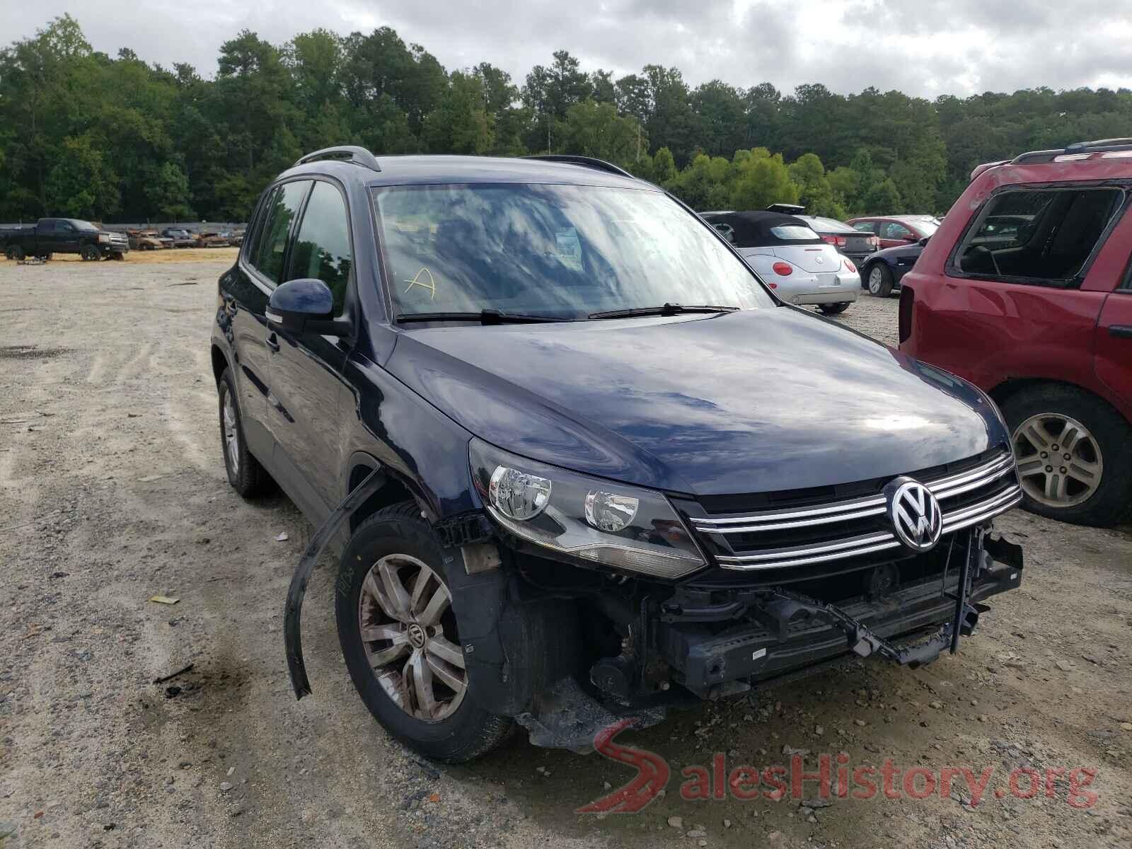 WVGBV7AX8GW597559 2016 VOLKSWAGEN TIGUAN