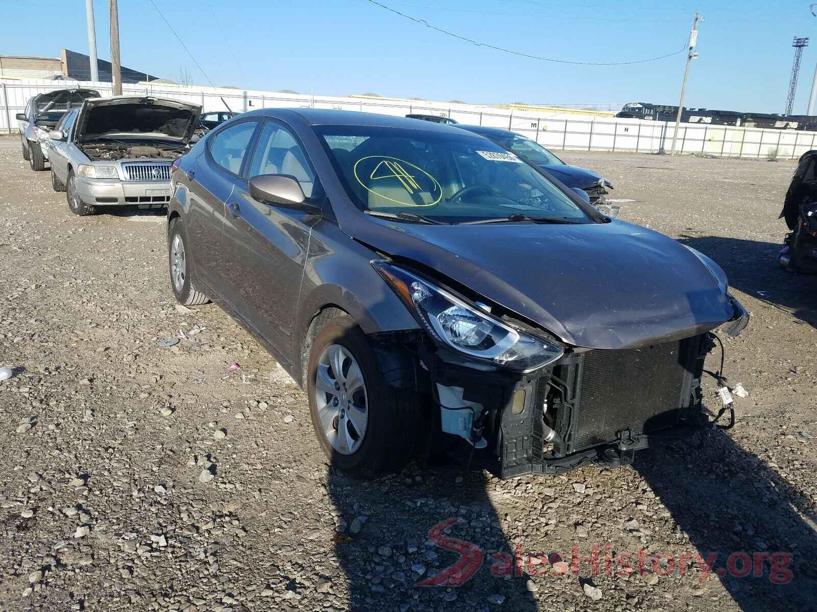 5NPDH4AE5GH775189 2016 HYUNDAI ELANTRA