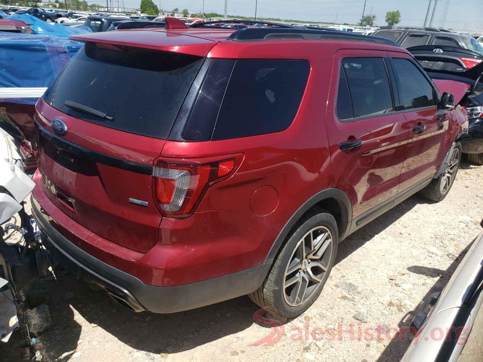 1FM5K8GT8GGB94417 2016 FORD EXPLORER