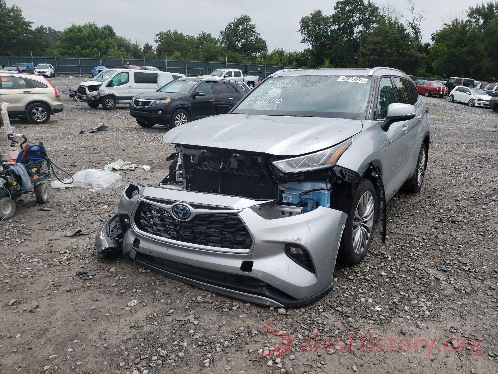 5TDEBRCH3MS027640 2021 TOYOTA HIGHLANDER