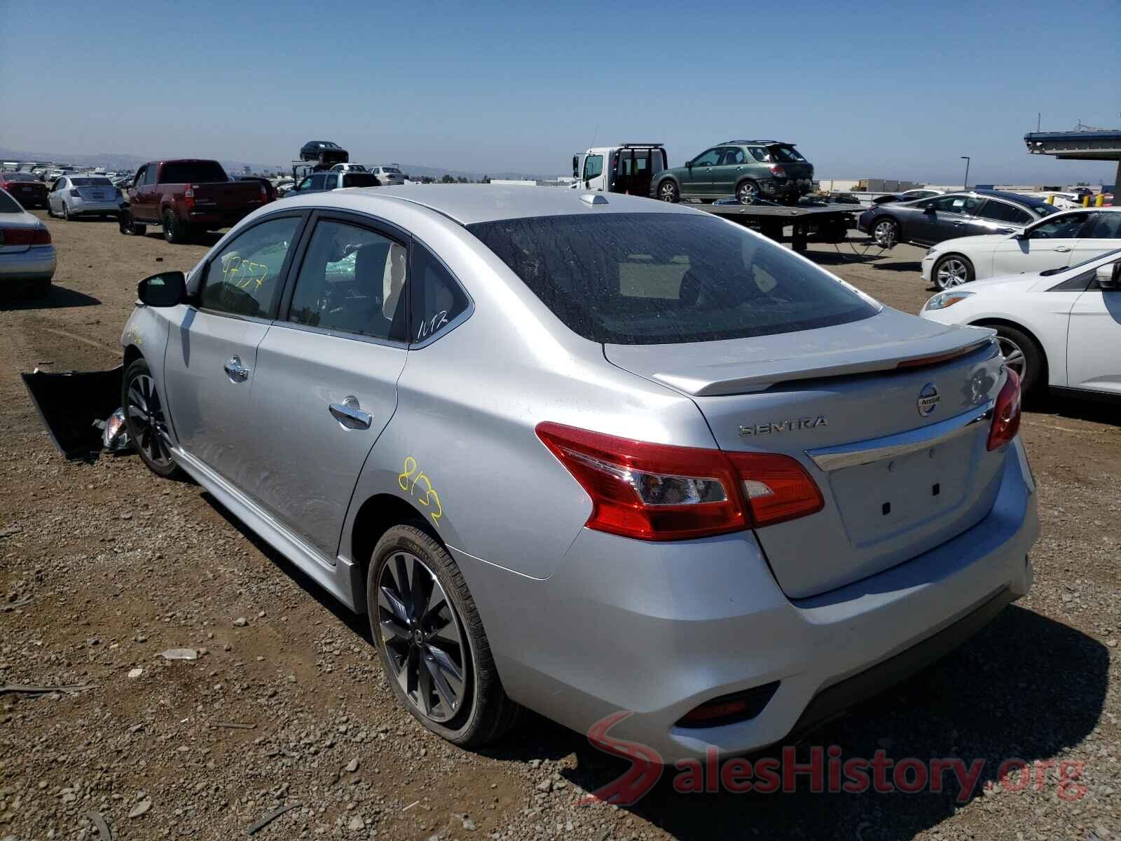 3N1AB7AP8HY255003 2017 NISSAN SENTRA