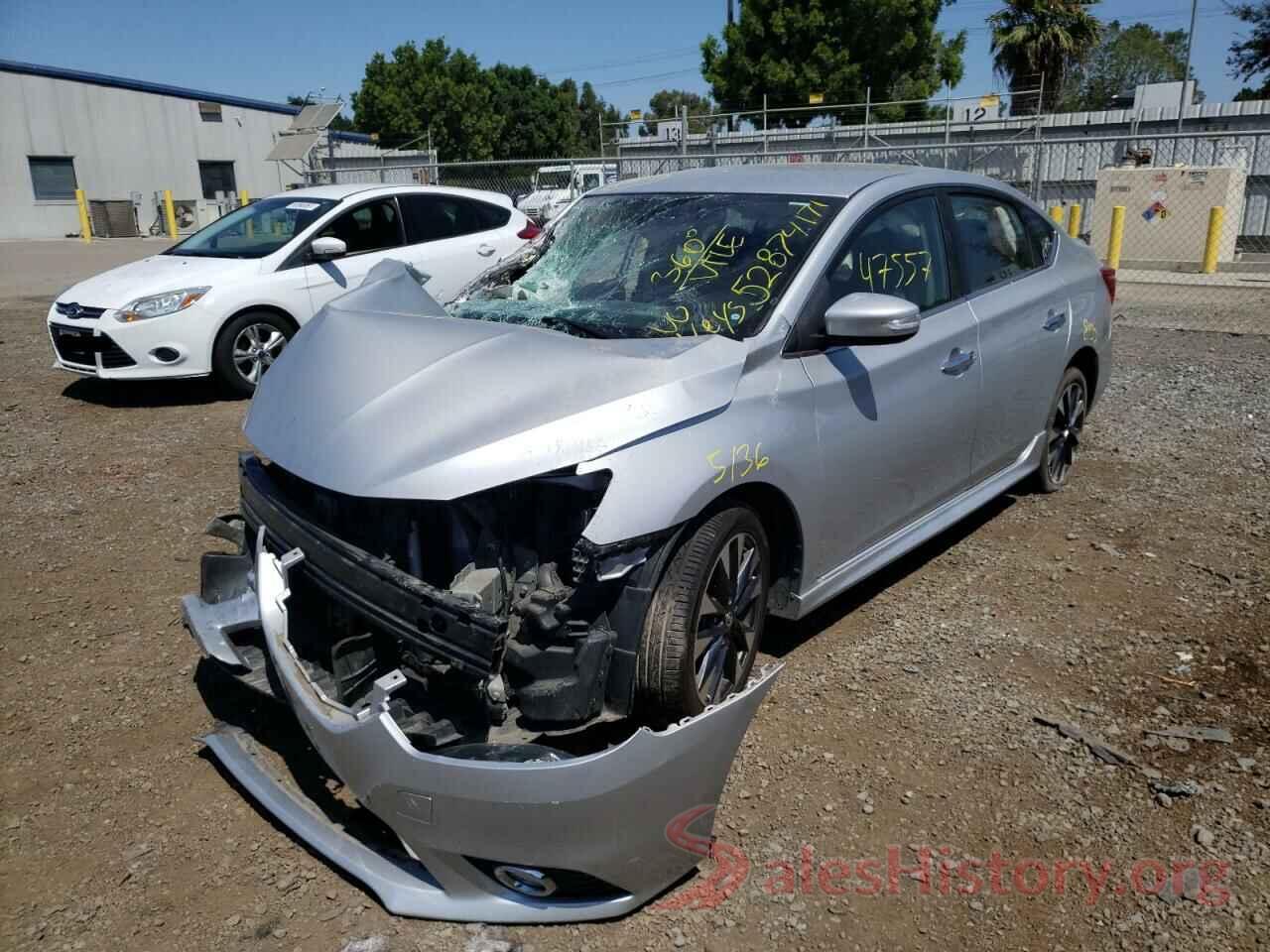 3N1AB7AP8HY255003 2017 NISSAN SENTRA