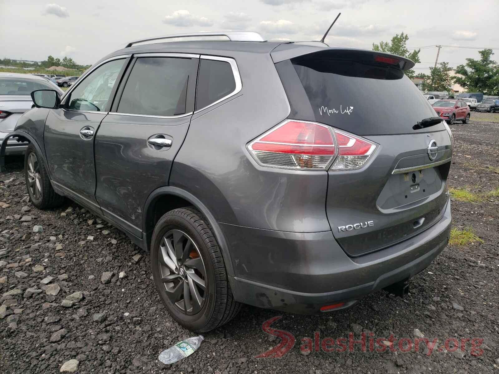 KNMAT2MV5GP696014 2016 NISSAN ROGUE