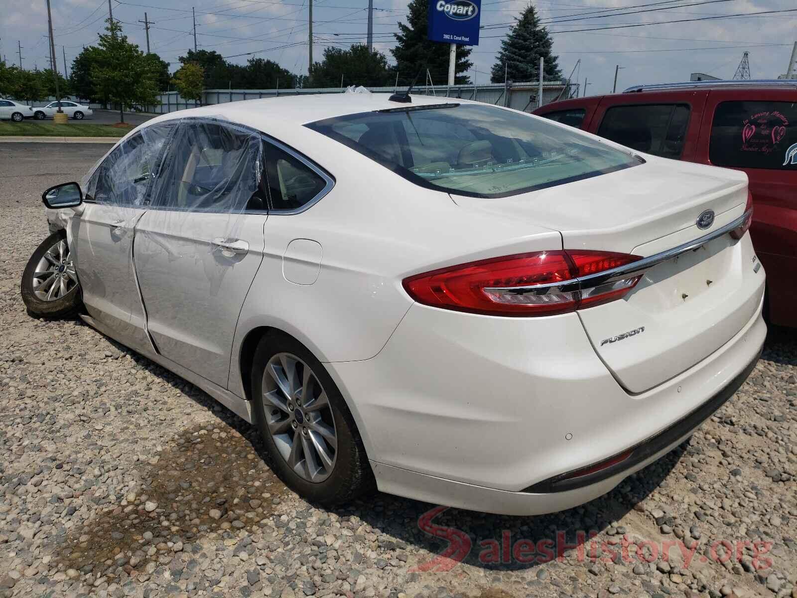 3FA6P0HD3HR366680 2017 FORD FUSION