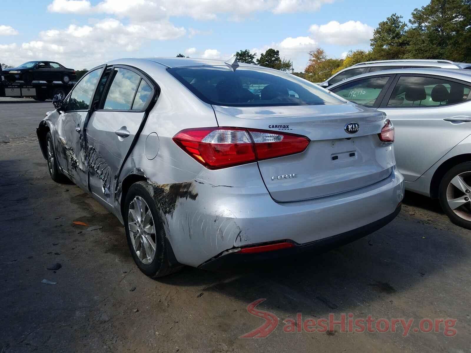 KNAFX4A64G5609635 2016 KIA FORTE