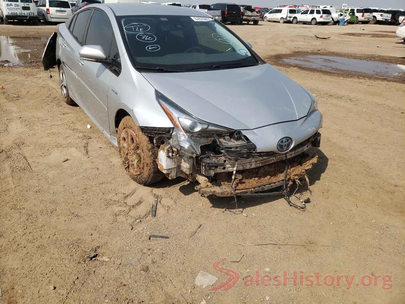 JTDKBRFU3J3599803 2018 TOYOTA PRIUS