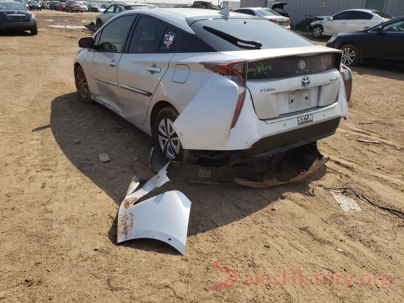 JTDKBRFU3J3599803 2018 TOYOTA PRIUS