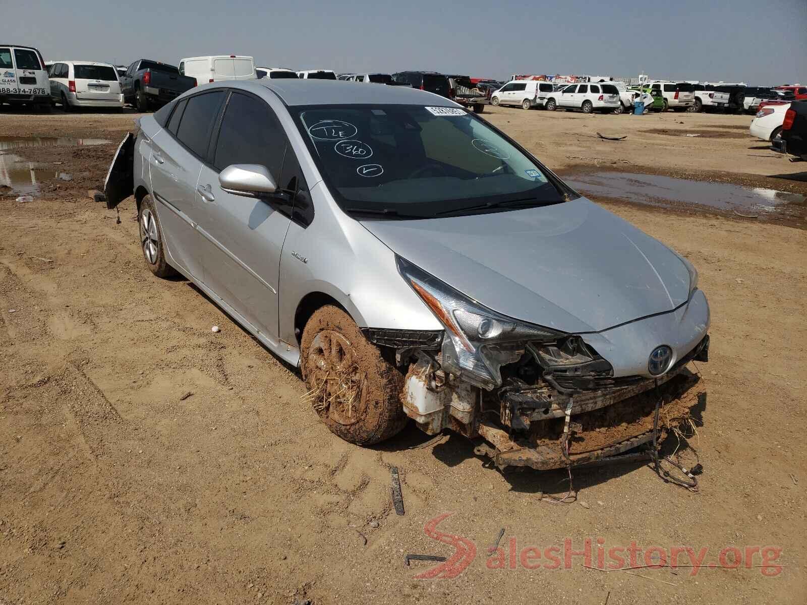 JTDKBRFU3J3599803 2018 TOYOTA PRIUS