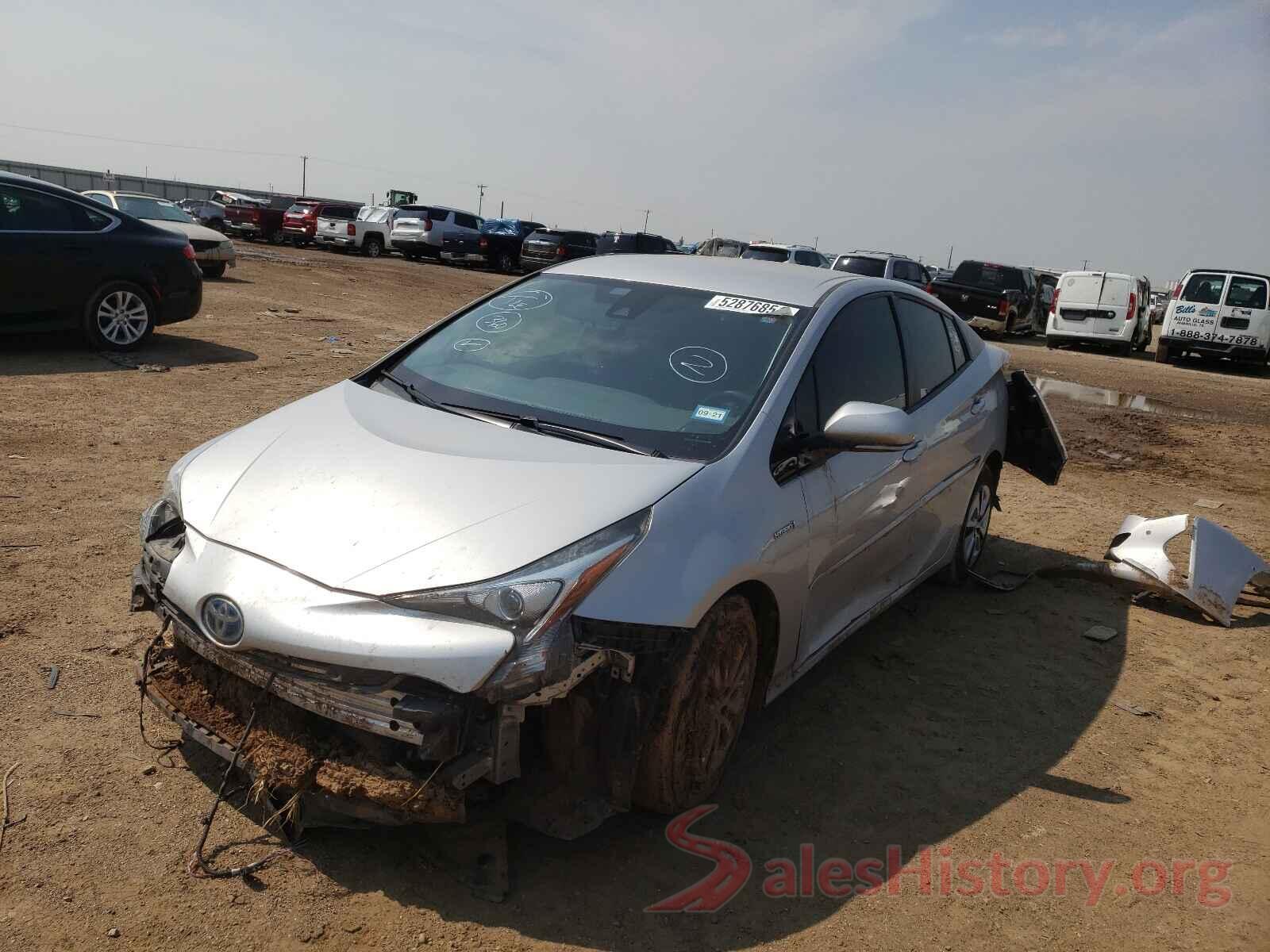 JTDKBRFU3J3599803 2018 TOYOTA PRIUS