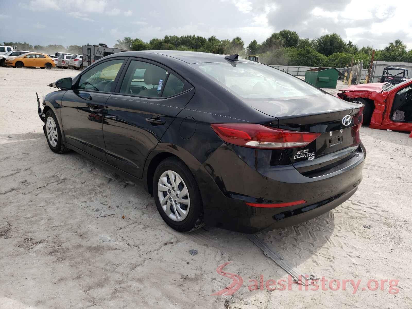 KMHD74LF8HU116454 2017 HYUNDAI ELANTRA