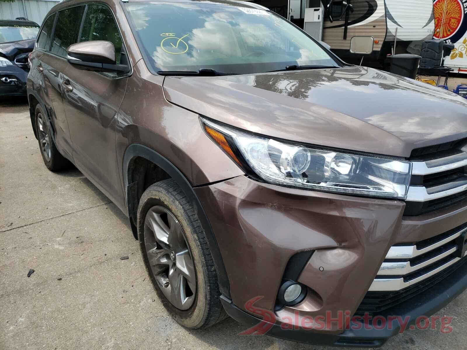 5TDDZRFH4HS380042 2017 TOYOTA HIGHLANDER