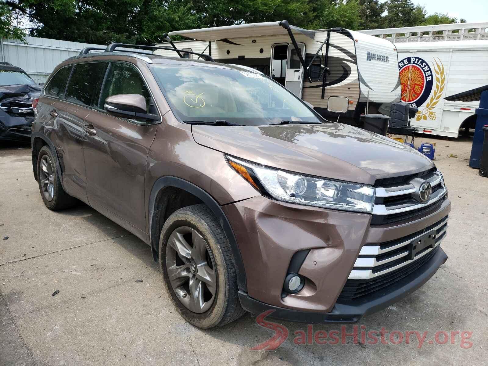 5TDDZRFH4HS380042 2017 TOYOTA HIGHLANDER