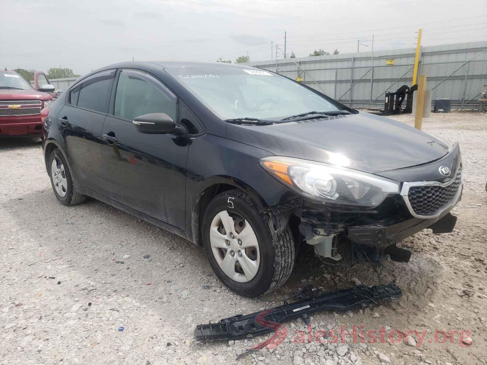 KNAFX4A65G5500441 2016 KIA FORTE