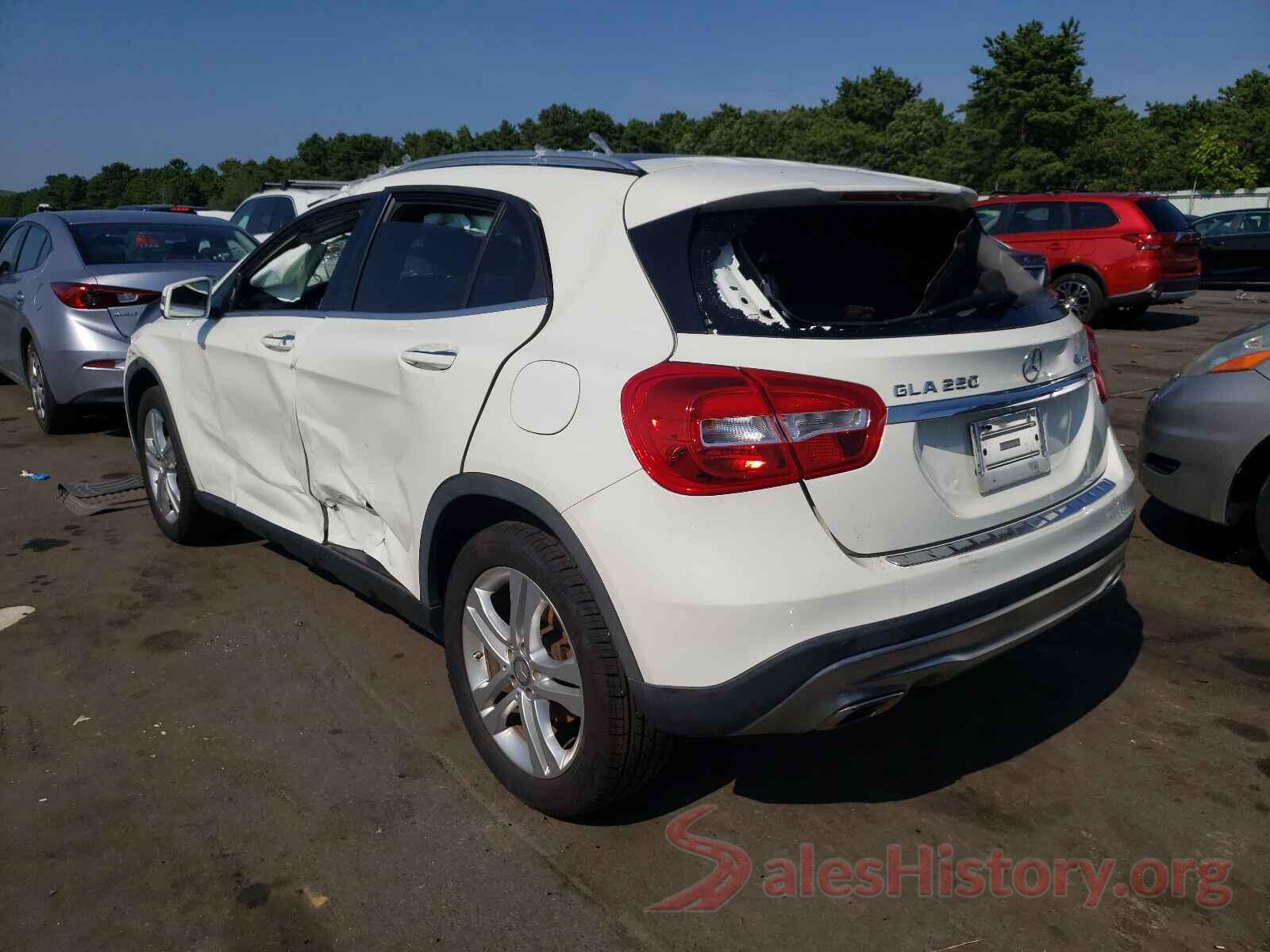 WDCTG4GB6GJ237663 2016 MERCEDES-BENZ GLA-CLASS