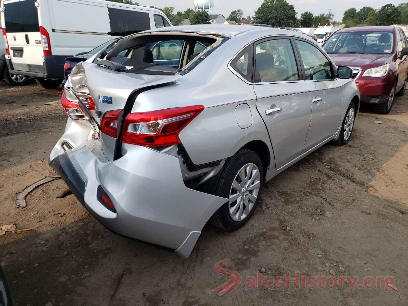 3N1AB7AP2KY277022 2019 NISSAN SENTRA