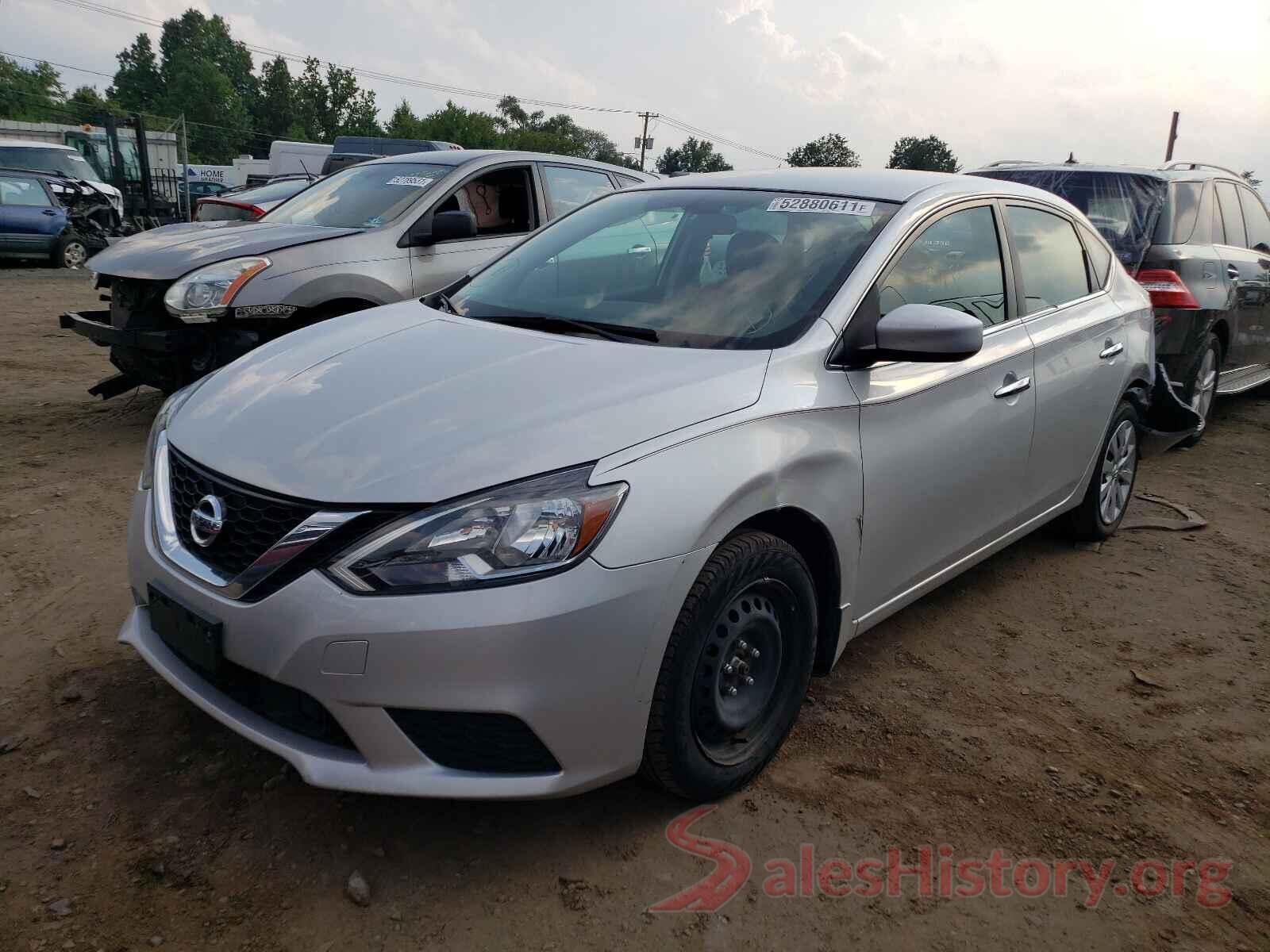 3N1AB7AP2KY277022 2019 NISSAN SENTRA