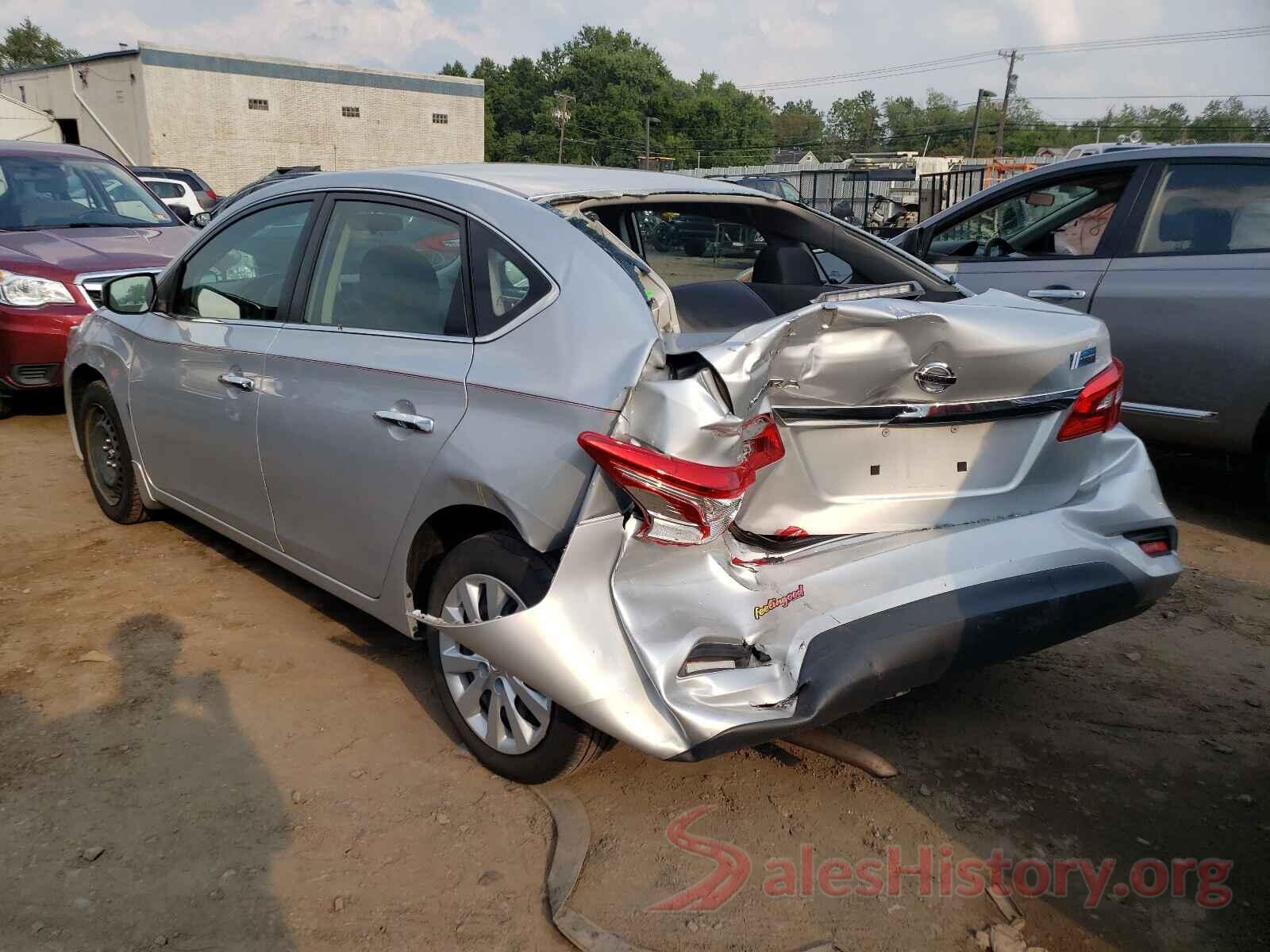 3N1AB7AP2KY277022 2019 NISSAN SENTRA