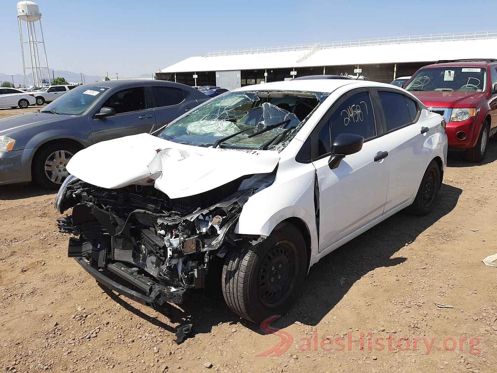 3N1CN8DV8LL839309 2020 NISSAN VERSA