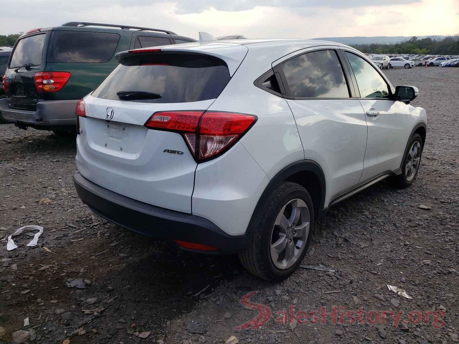 3CZRU6H54GM757628 2016 HONDA HR-V