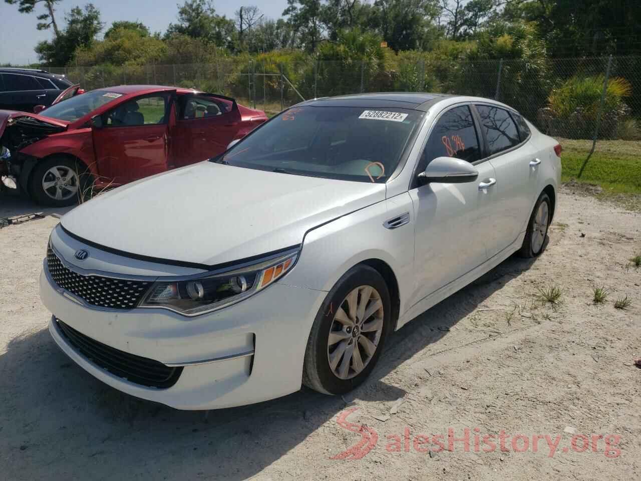 5XXGU4L34GG042034 2016 KIA OPTIMA