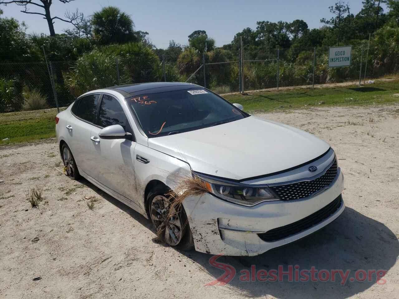 5XXGU4L34GG042034 2016 KIA OPTIMA