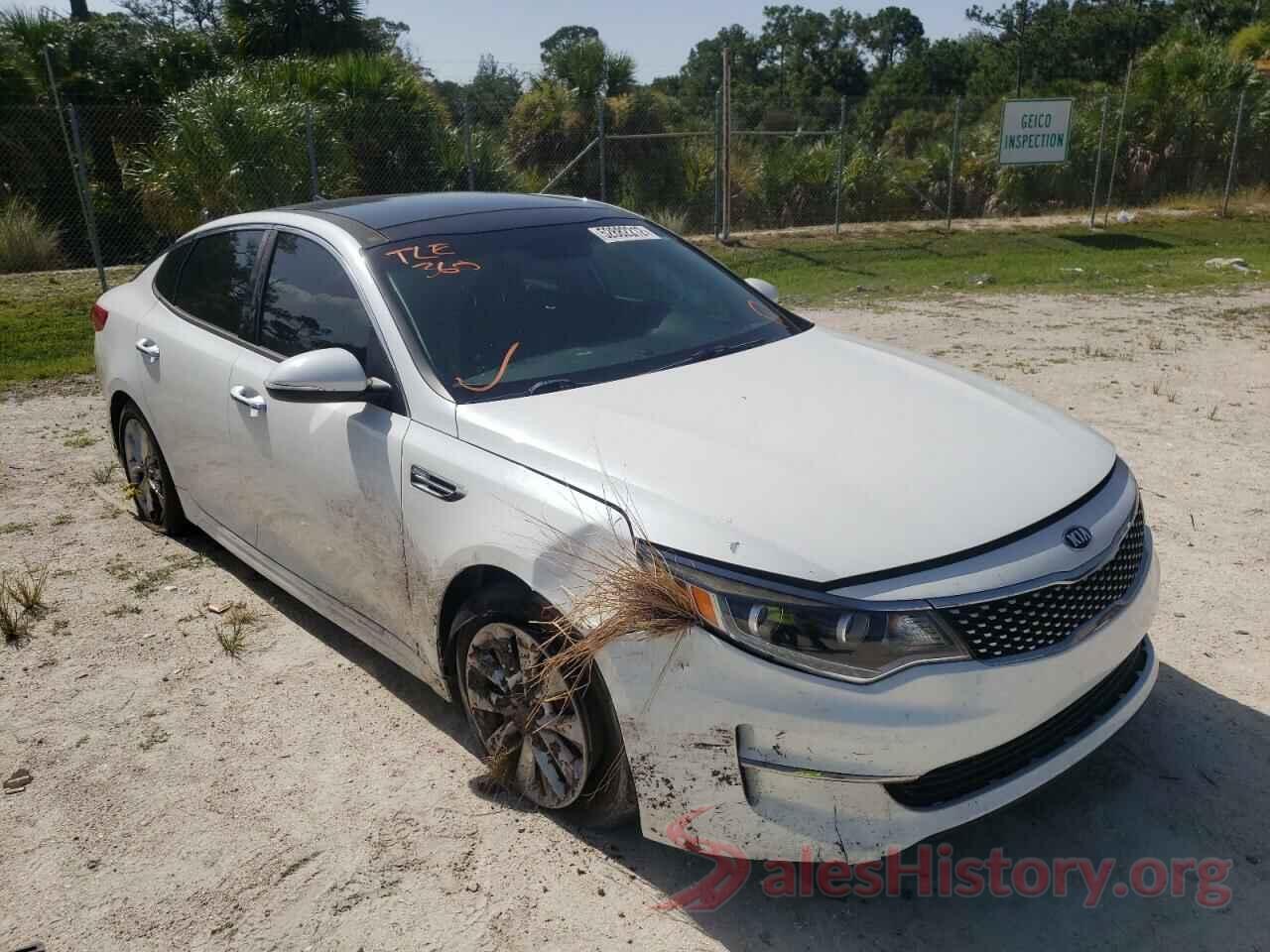 5XXGU4L34GG042034 2016 KIA OPTIMA