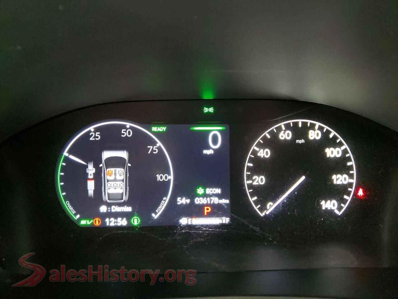 2024 HONDA CRV VIN 2HKRS6H9XRH804622, interior center console