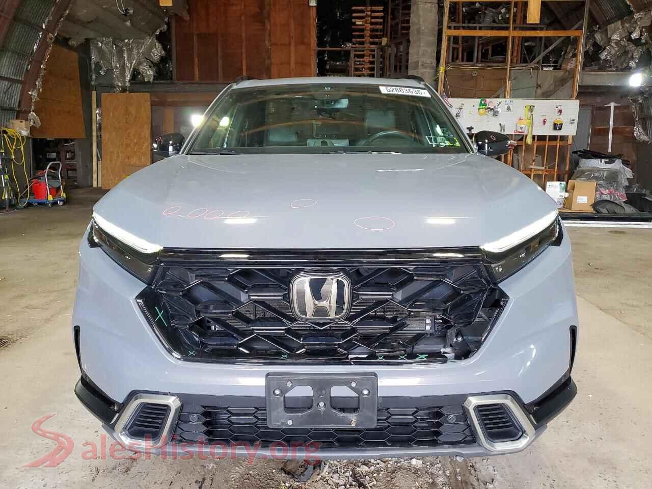 2024 HONDA CRV VIN 2HKRS6H9XRH804622, rear view
