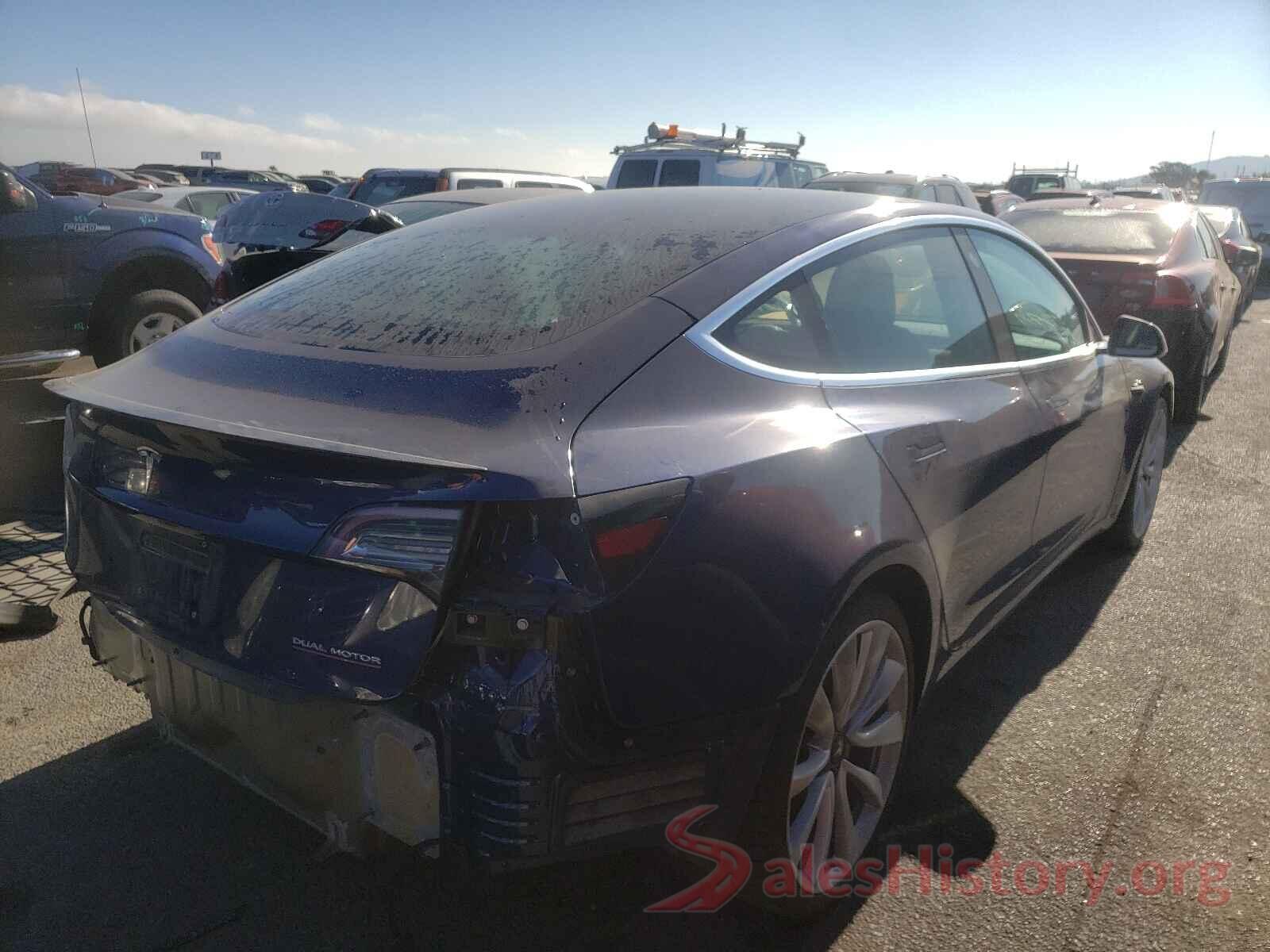 5YJ3E1EB4JF106310 2018 TESLA MODEL 3