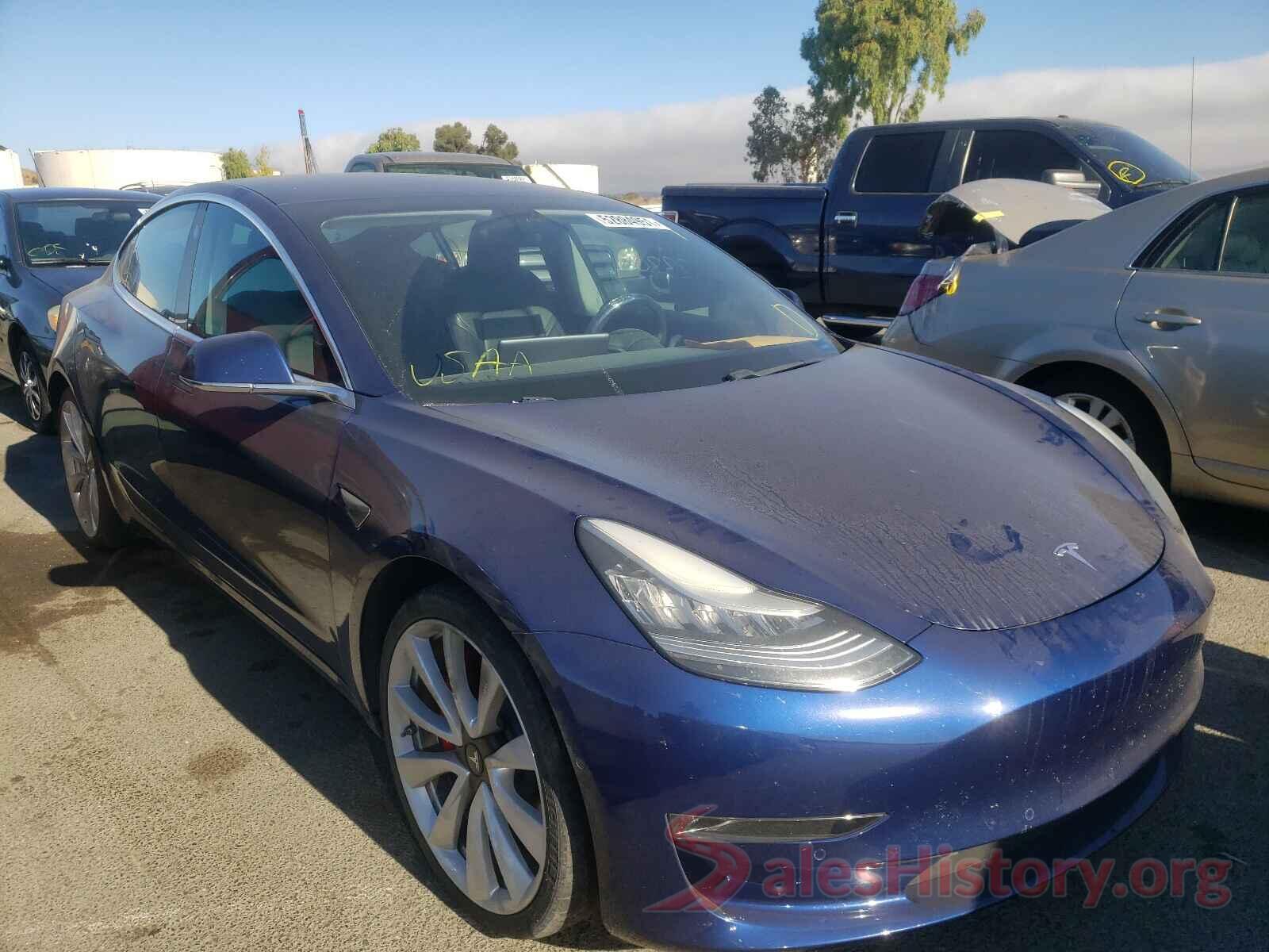 5YJ3E1EB4JF106310 2018 TESLA MODEL 3