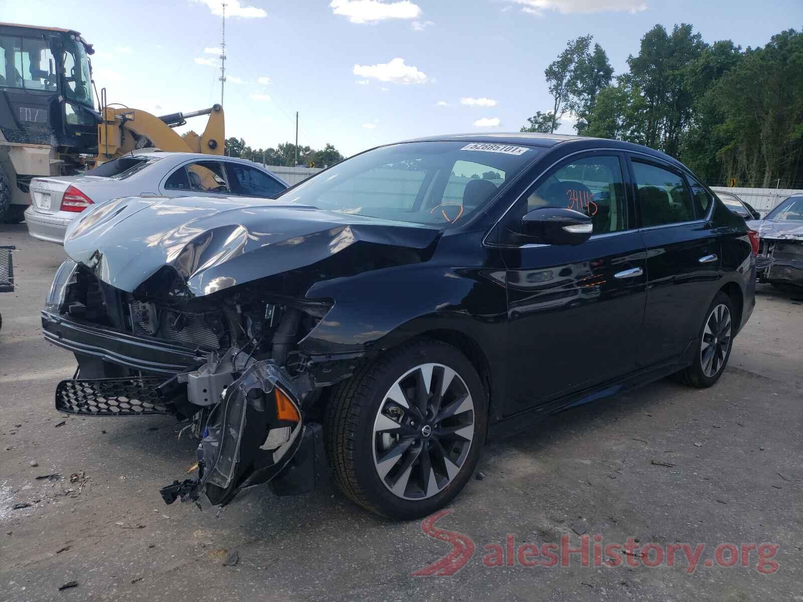 3N1AB7AP7KY407568 2019 NISSAN SENTRA