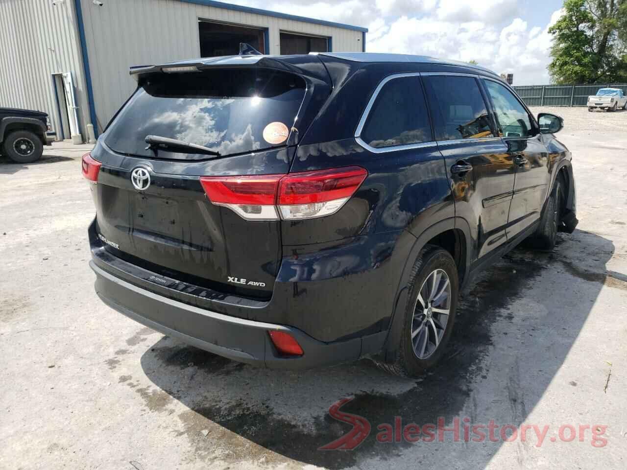 5TDJZRFH9KS621880 2019 TOYOTA HIGHLANDER