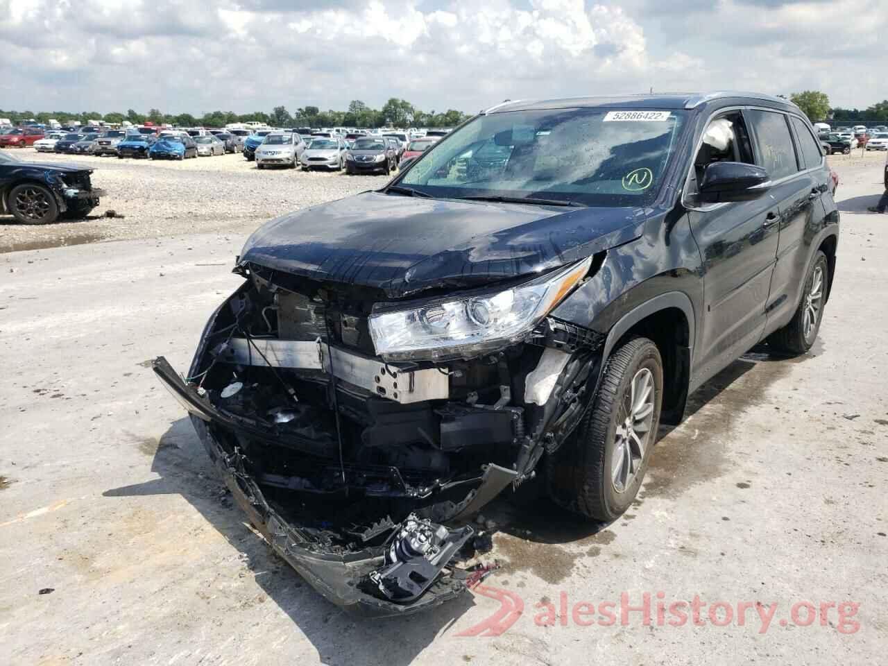 5TDJZRFH9KS621880 2019 TOYOTA HIGHLANDER