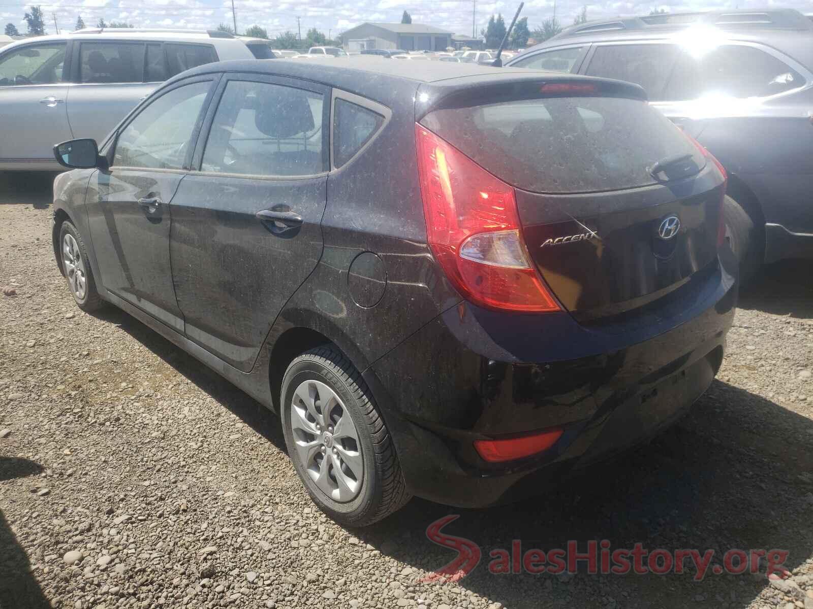 KMHCT5AE8GU295195 2016 HYUNDAI ACCENT