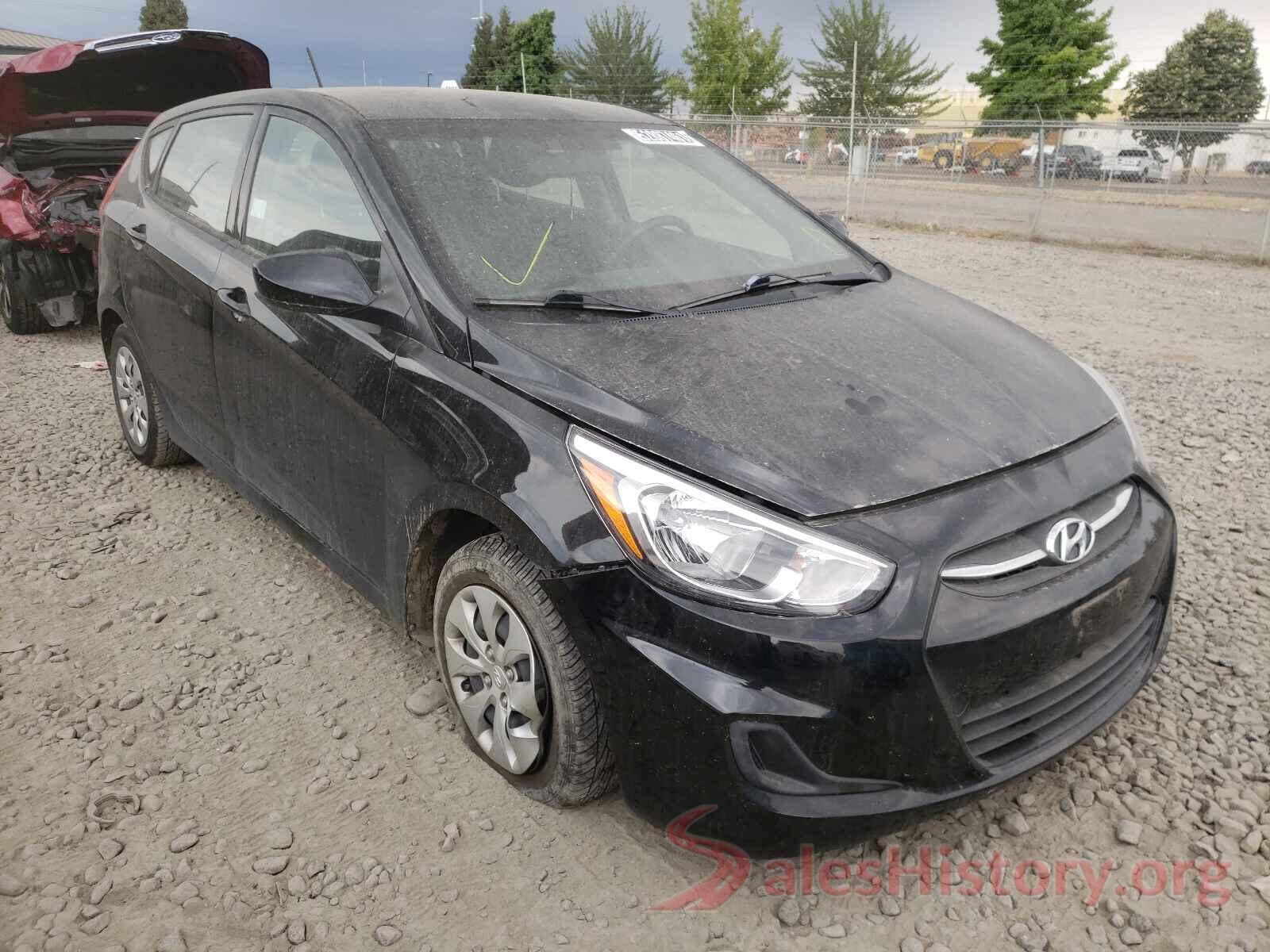 KMHCT5AE8GU295195 2016 HYUNDAI ACCENT