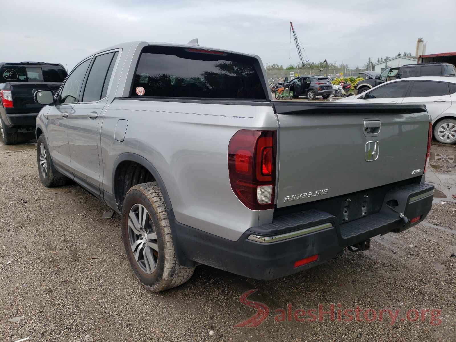 5FPYK3F50HB029732 2017 HONDA RIDGELINE