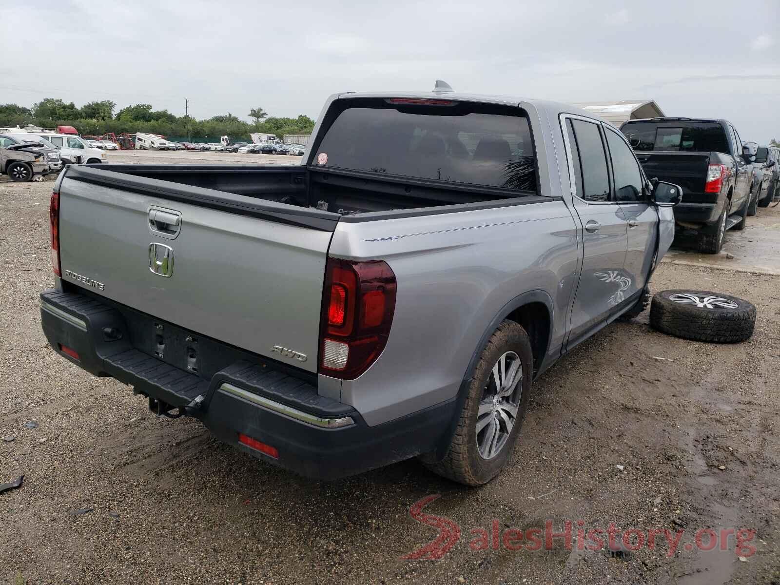 5FPYK3F50HB029732 2017 HONDA RIDGELINE