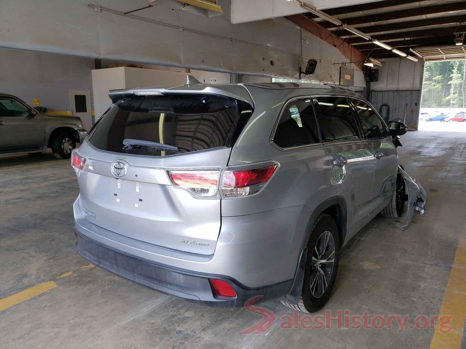 5TDJKRFH8GS245216 2016 TOYOTA HIGHLANDER