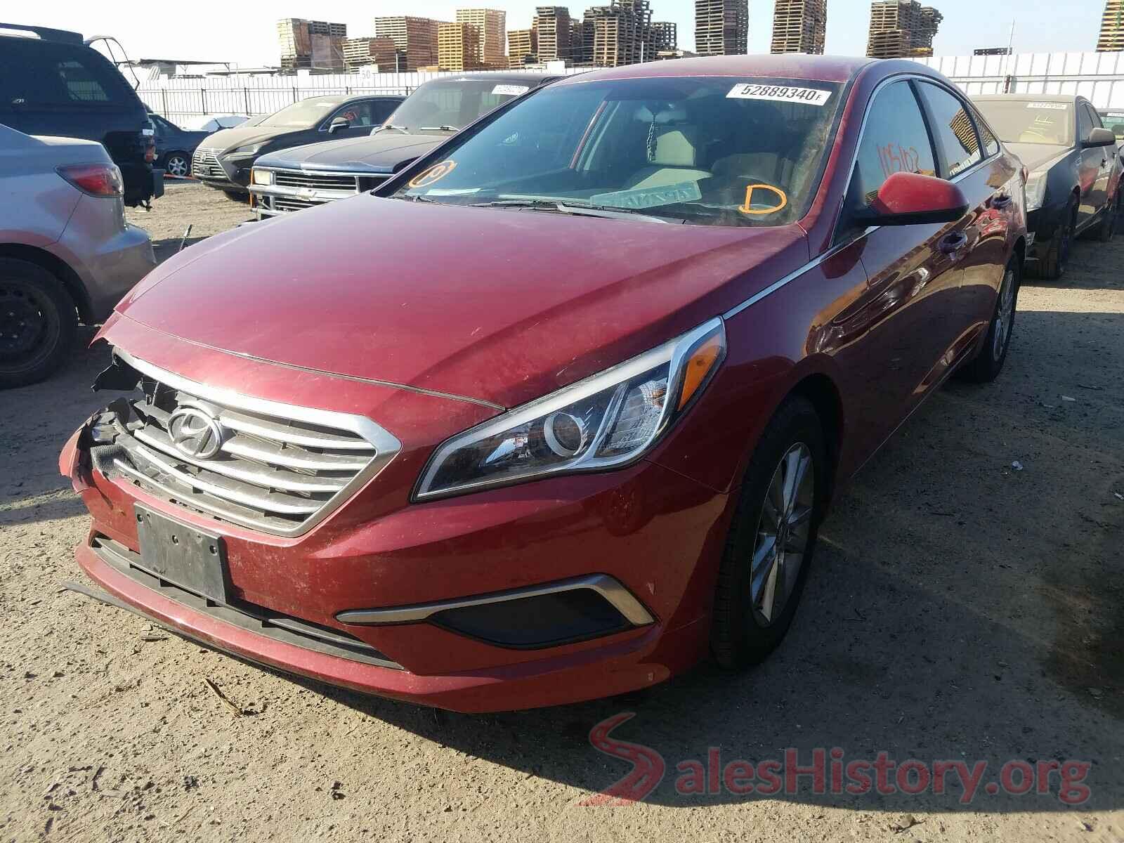 5NPE24AF5GH376359 2016 HYUNDAI SONATA