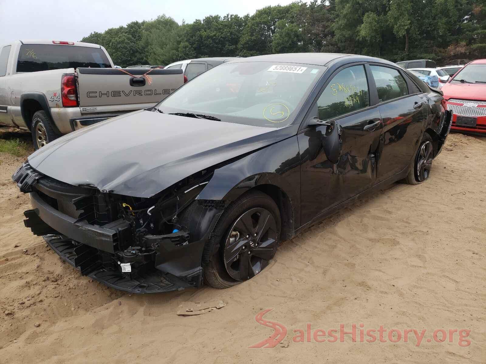 5NPLM4AG5MH007118 2021 HYUNDAI ELANTRA