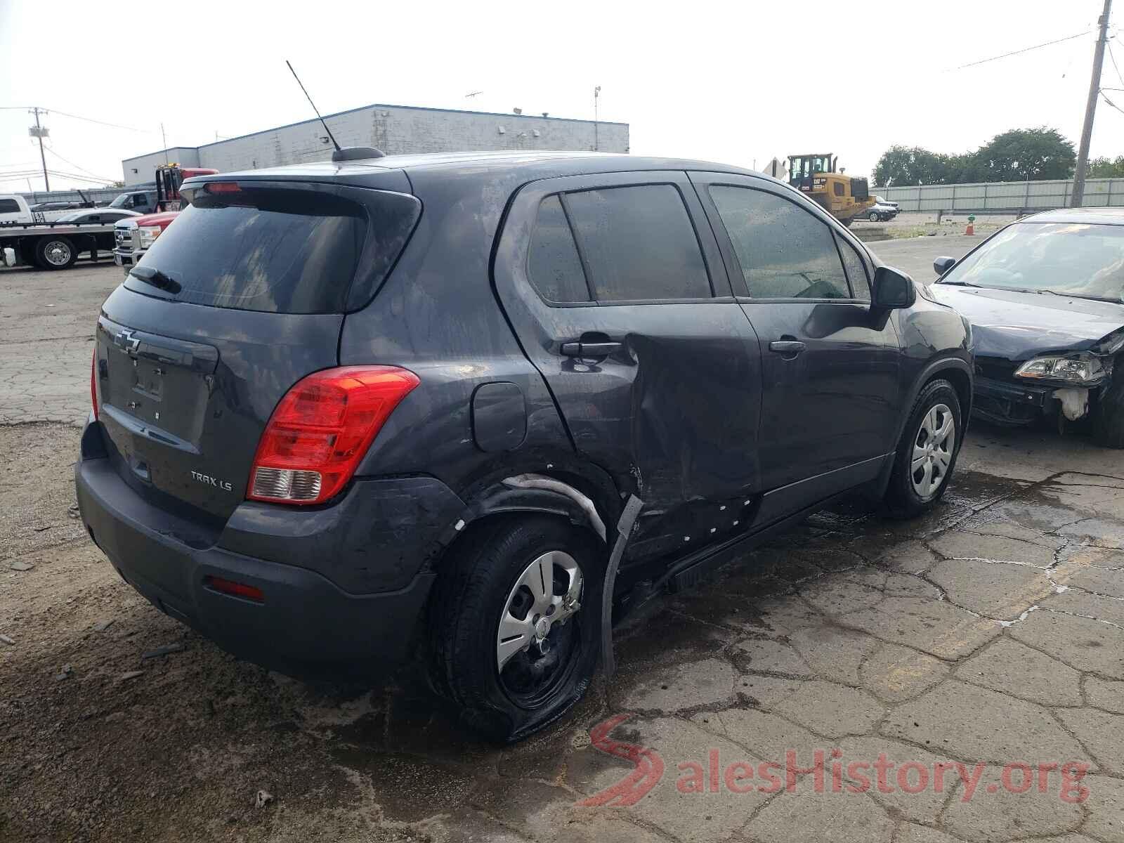 3GNCJKSB4GL263682 2016 CHEVROLET TRAX