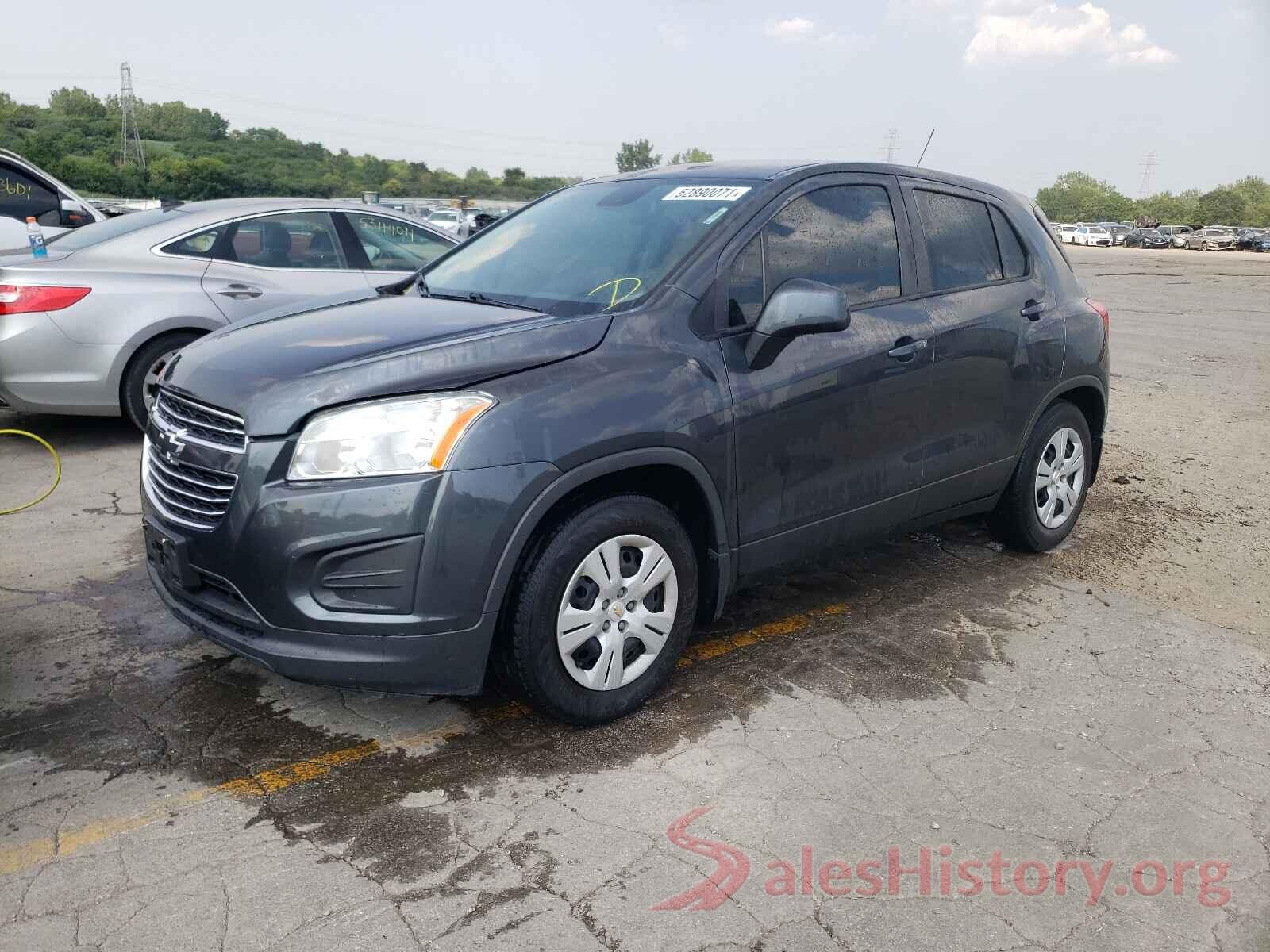 3GNCJKSB4GL263682 2016 CHEVROLET TRAX