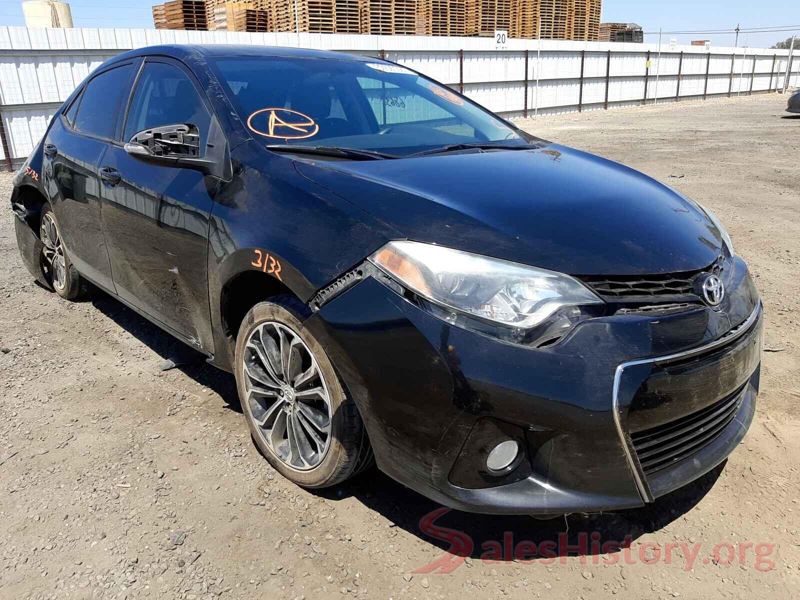 5YFBURHE6GP476755 2016 TOYOTA COROLLA