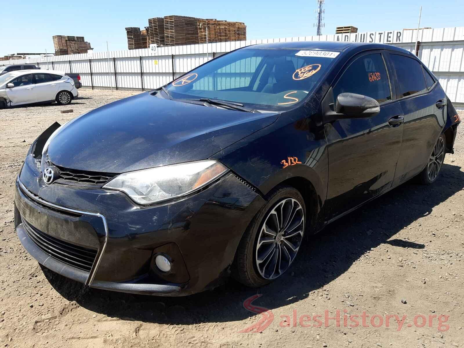 5YFBURHE6GP476755 2016 TOYOTA COROLLA