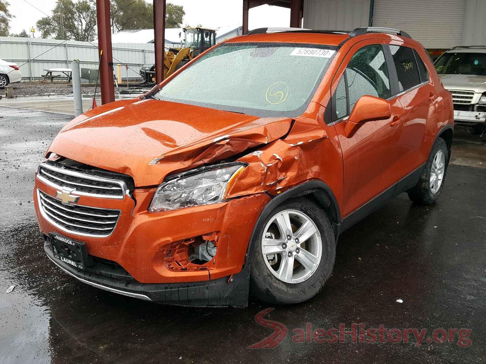 KL7CJPSB7GB558490 2016 CHEVROLET TRAX